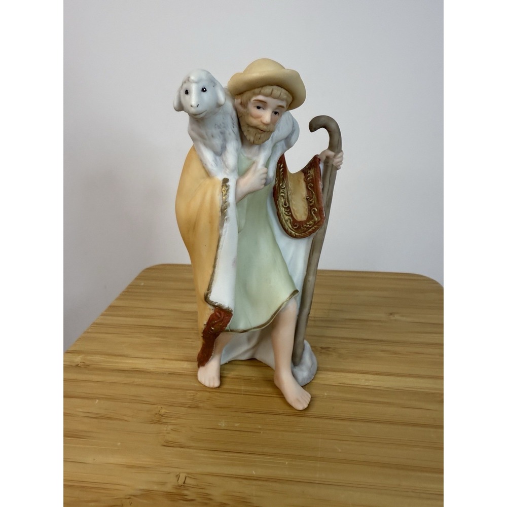 VTG‎ Lefton Nativity Shepherd Replacement "The Christoper Collection" 1989 07167